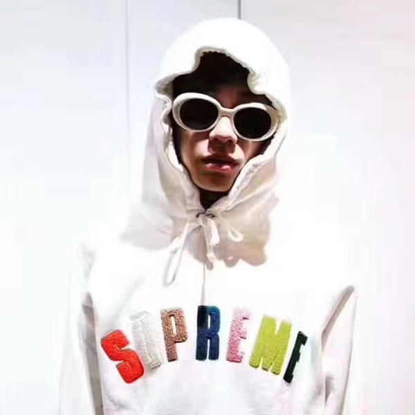 シュプリーム×ルイヴィトン シュプリーム×ルイ・ヴィトンスーパーコピー 2017年新作 Sweatshirt Hooded 限定 コラボ フード付き ヴィンテージ